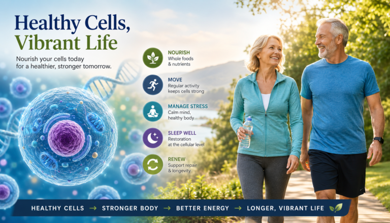 Cellular Energy & Healthy Aging: Why Your Mitochondria Hold the Key to Vitality