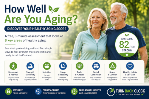 How Well Are You Aging? Discover Your Healthy Aging Score
